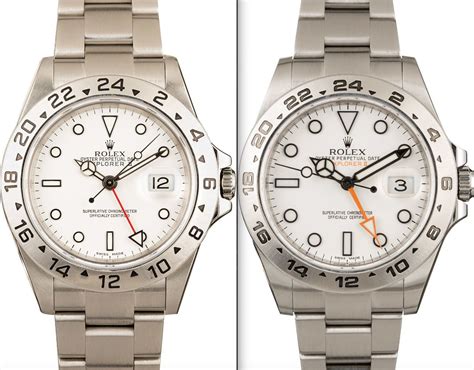 rolex explorer 16570 vs 216570.